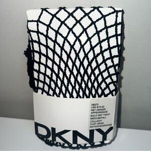 DKNY Bold Black Net Tights